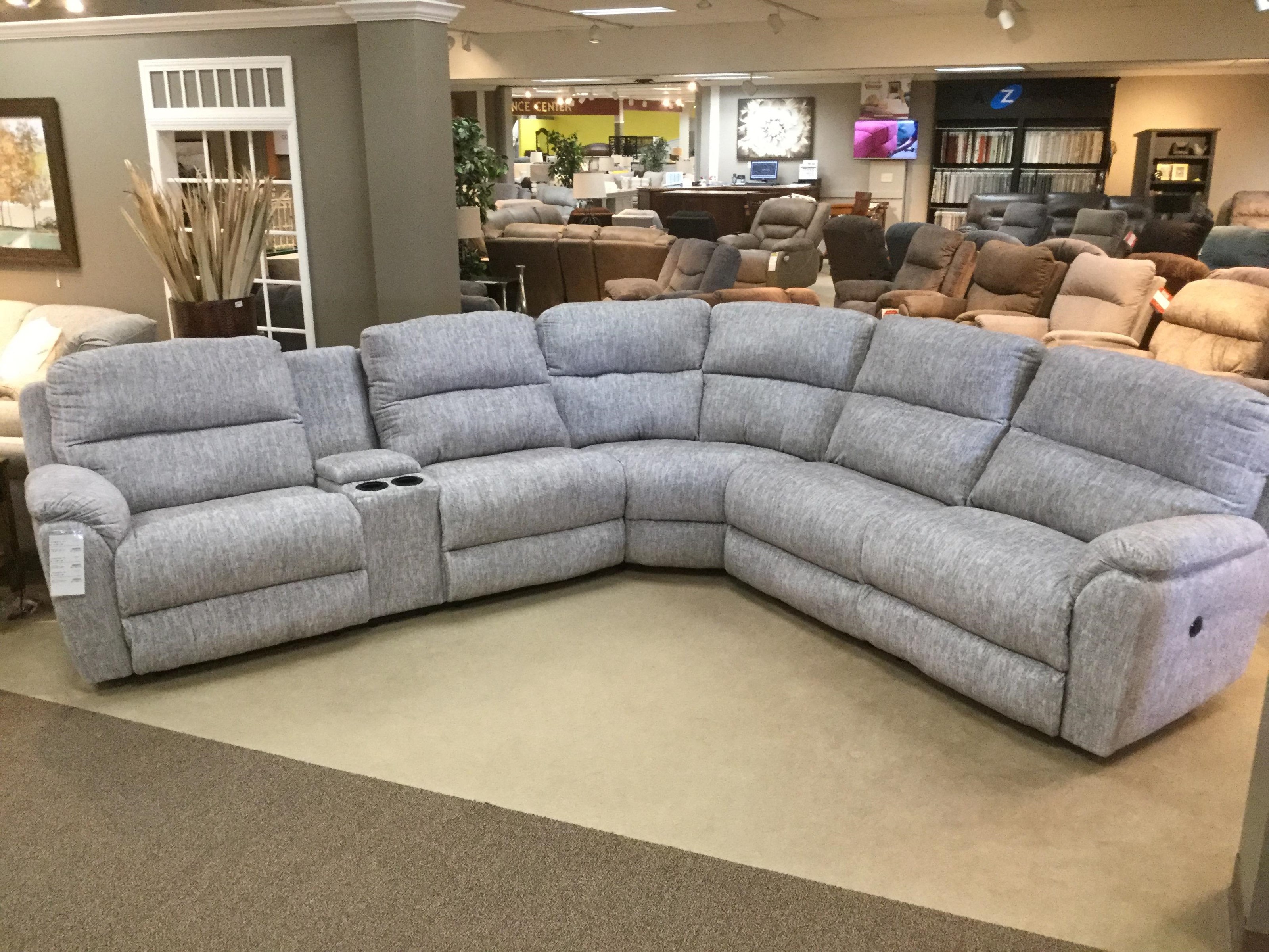 HomeStretch 205 20500770015 3 Pc Power Reclining Sectional